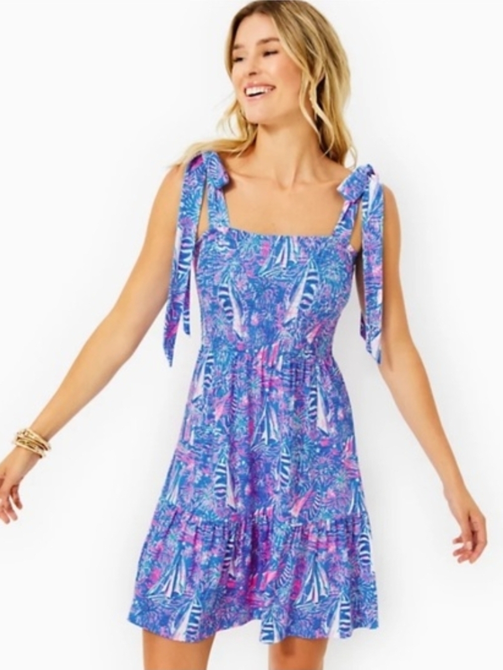 Lilly Pulitzer Smocked Sundress